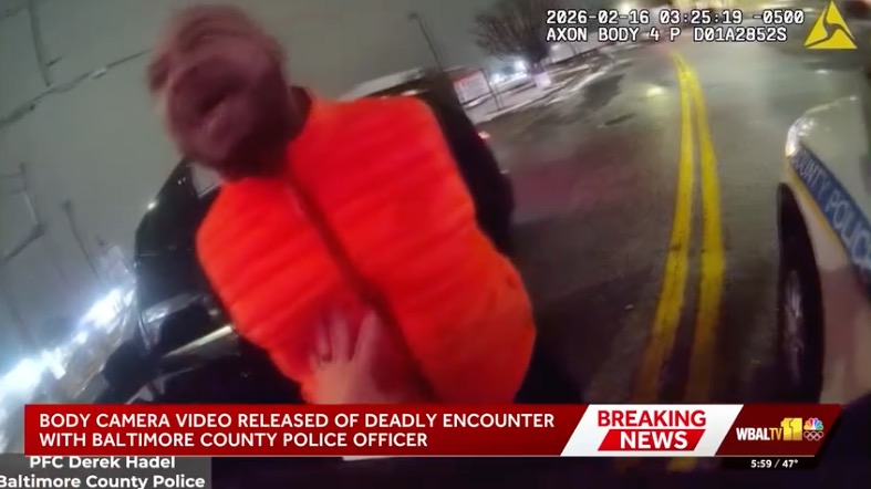 The Maryland Office of the Attorney General released police body-worn camera video of an incident that left 56-year-old Samuel Brown dead. The office's Independent Investigations Division identified the officer as Derek Hadel