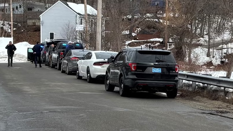 Police are investigating after human remains were found near a bridge in Shirley