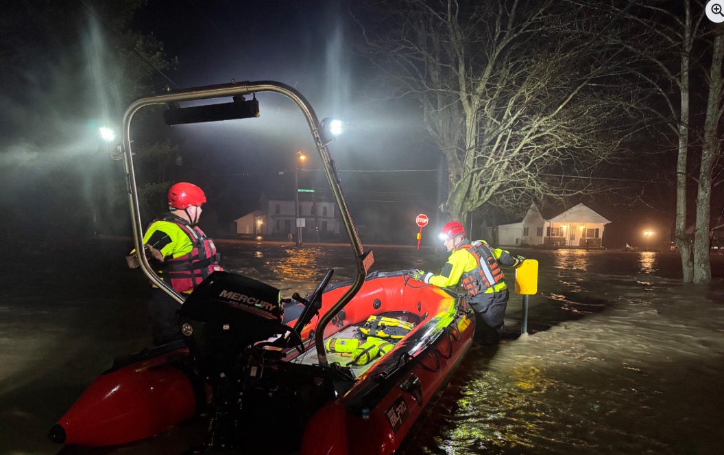Multiple people were rescued by the Butler County Sheriff's Office after heavy rainfall led to rising water levels parts of Greater Cincinnati.