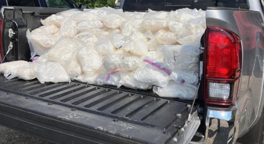 One of two men federally indicted in what officials at the time called "one of the largest" drug busts in Minnesota history pleaded guilty to one count of conspiracy to distribute methamphetamine.