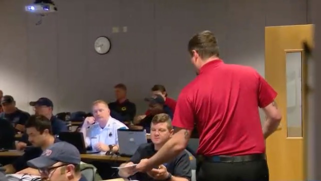 Baltimore County firefighters are getting training this week from national and international instructors on how to better handle wildfires.