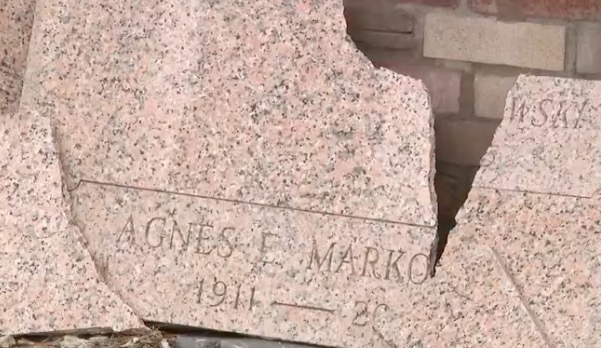 A cemetery in Luzerne County