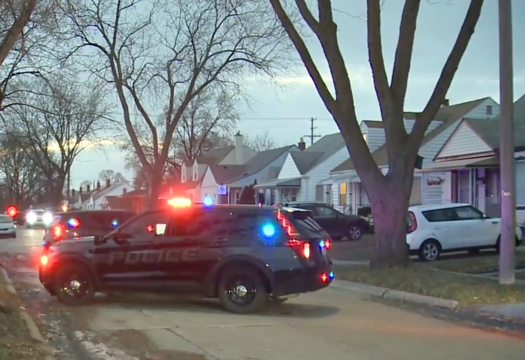 A husband was taken into custody after police say his wife was fatally shot on Tuesday in Center Line