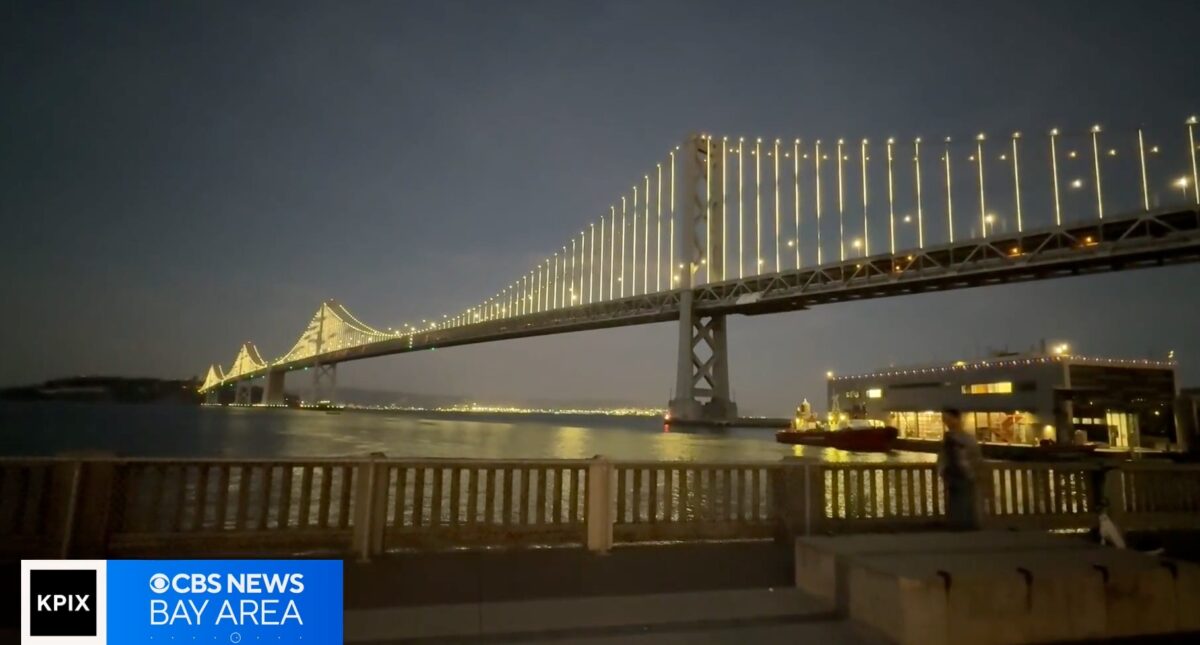 Hard work done in the dark is about to bring the famed Bay Lights back to the Bay Bridge.