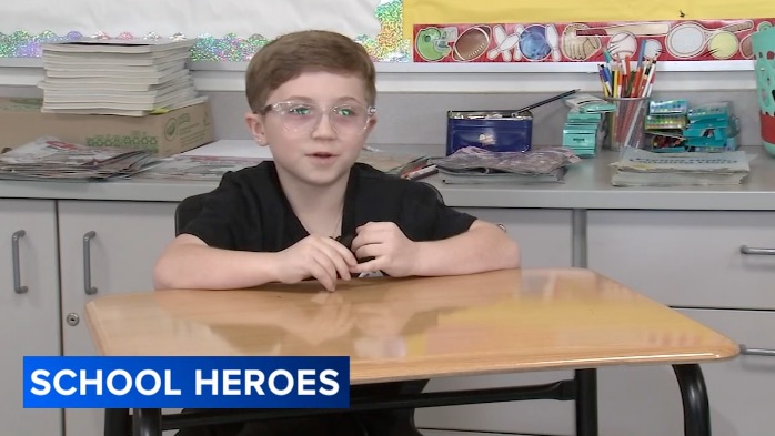 An 8-year-old student at Norwood Intermediate School is thanking his classmates and teacher for coming to his rescue after choking.  "I was looking forward to eating my chips
