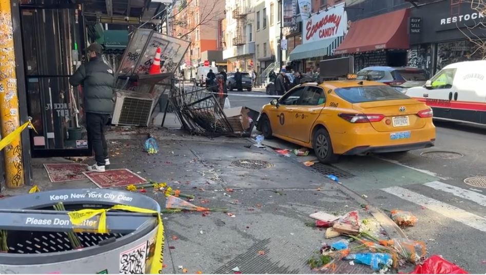 The impact was so loud