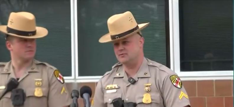 TFC Taylor Hersh and Cpl. Jonathan Stoltzfus were working on a call for service in Lusby when a mother approached them with a child who was choking