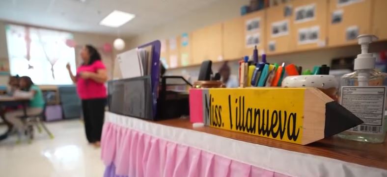 Inside Adriana Villanueva's Village Oaks Elementary classroom in Immokalee