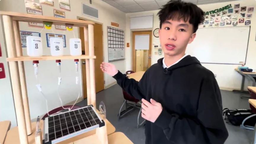 A simple frustration turned into something much bigger for 13-year-old Jason Chang