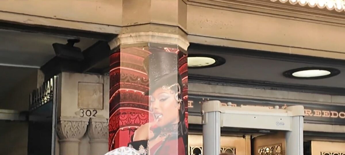 Rapper Megan Thee Stallion made her Broadway debut Tuesday night