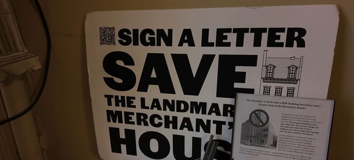 The Rev. Al Sharpton is calling on New York City to help protect the Merchant's House Museum in Manhattan after a recent discovery revealed connections to the Underground Railroad.