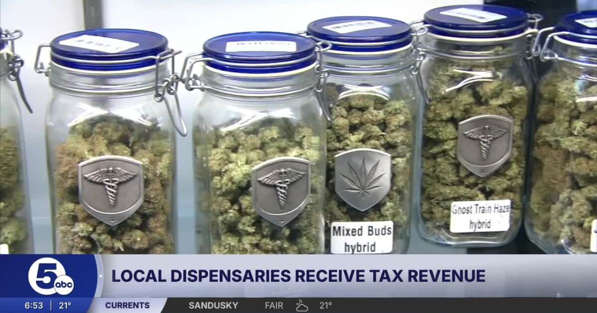 Communities across Ohio that host recreational cannabis dispensaries are finally getting the tax revenue they were promised when voters approved adult-use marijuana in 2023.