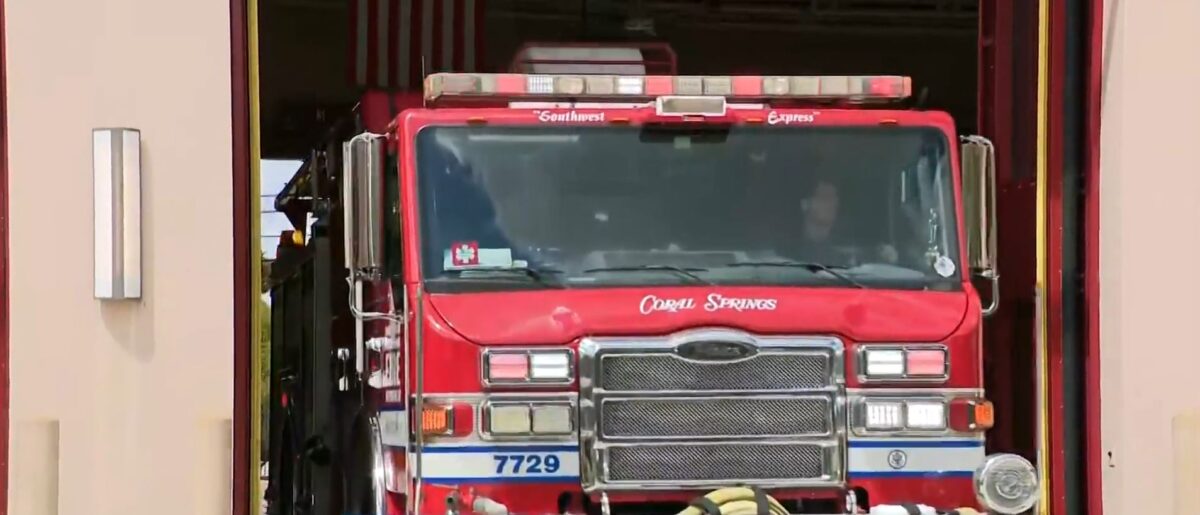 The crews at Fire Station 43 in Coral Springs are used to all types of emergencies