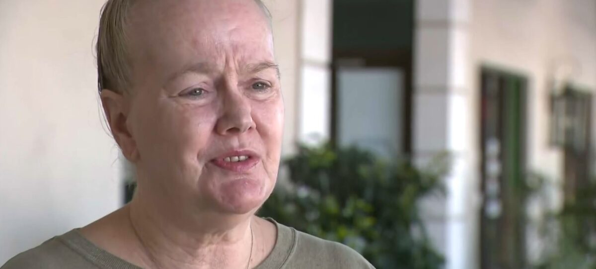 A South Florida woman is recovering after a stray bullet tore through her home