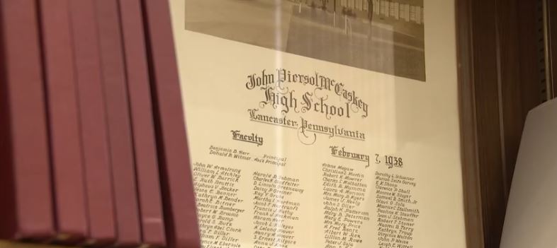 J.P. McCaskey High School in Lancaster is searching for its oldest living alum as part of a celebration of nearly a century of history.