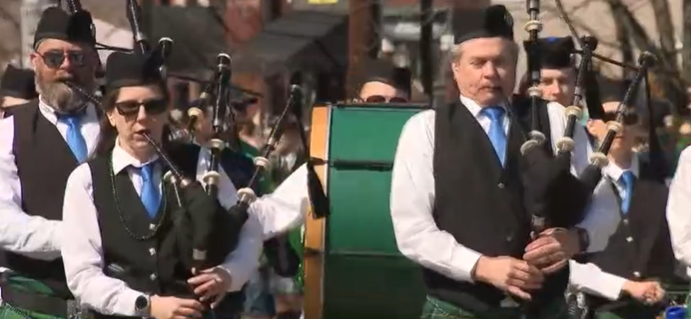 Police said that roughly an hour into Saturday's parade