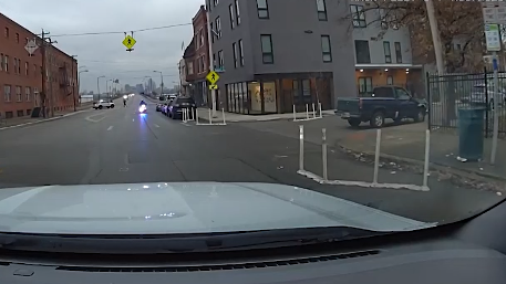 Police body camera footage has revealed a missing stop sign at the intersection where a University of Cincinnati nursing student was killed