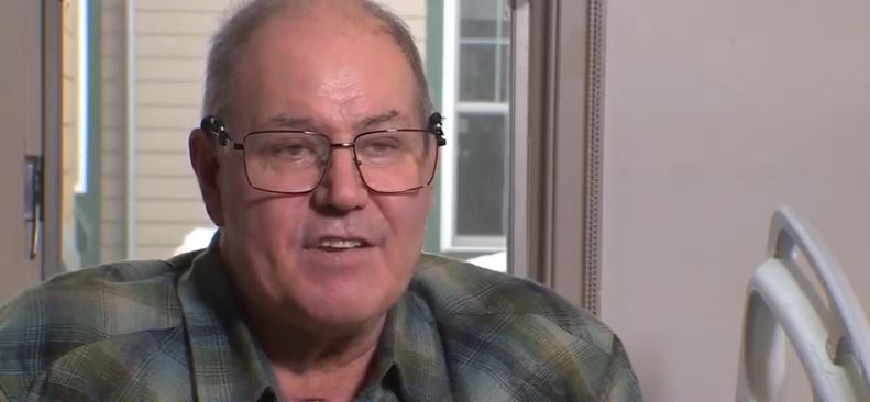 Nearly four months after the explosion that leveled his home and left him badly injured