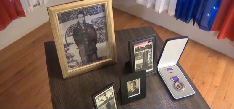 A Seabrook family now has the Purple Heart that was awarded to their grandfather over 80 years ago after he died fighting in World War II.