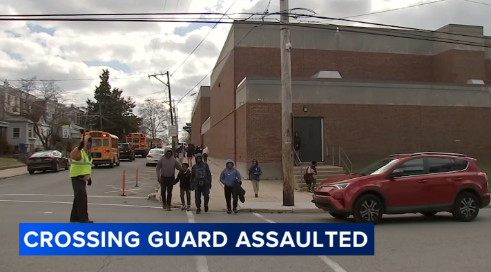 The crossing guard who was brutally attacked outside a Delaware County school has resigned from her job.