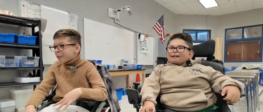 For two students at Cleveland Middle School who rely on wheelchairs
