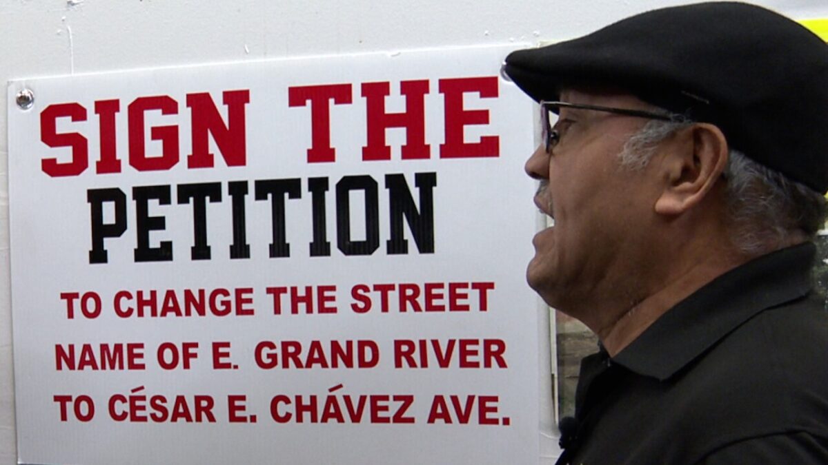Alfonso Salas went through personal threats in his mission to dedicate a street in Old Town Lansing to his hero Cesar Chavez.Now it's at the center of one of the most difficult conversations Lansing's Latino community has ever had to have.