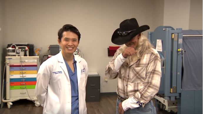 Hill said the cause is still undetermined in the fire that took his Waverly home. He ended up at TriStar Skyline with bad burns on his arms and feet. It was there