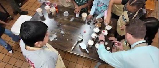 At Compton Elementary School in Powder Springs