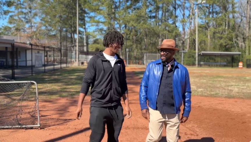 Terri Asberry Jr. met his writing coach and fellow baseball fanatic