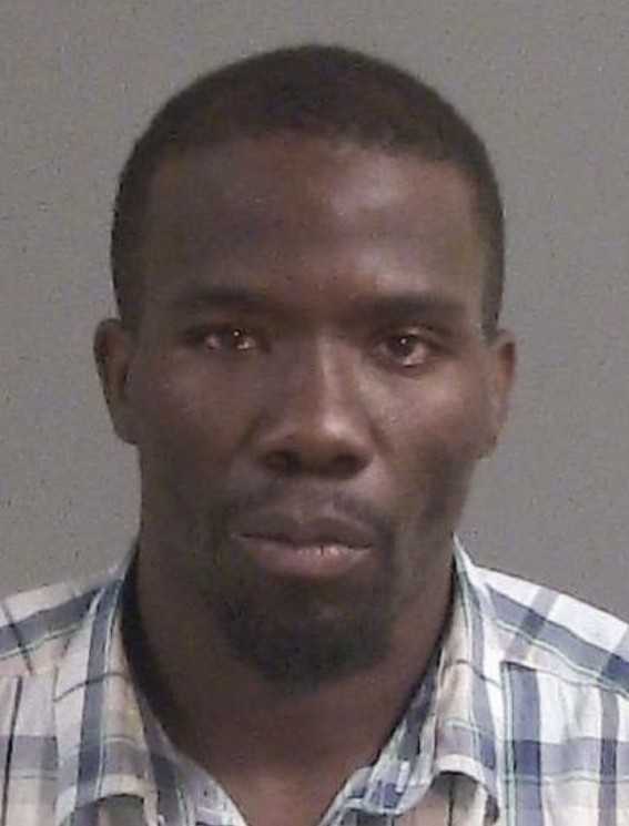 Officers said a report of a naked man outside a North Charleston