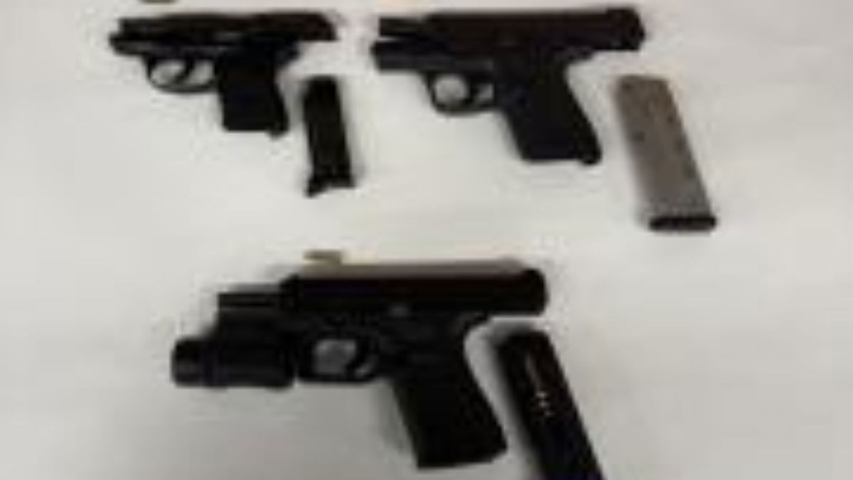 Santa Maria Police arrest three teens on weapons charges