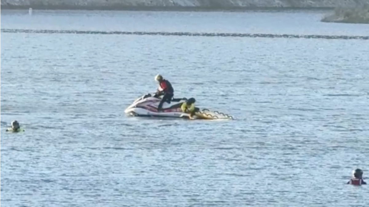 Emergency crews search for person in water rescue at Lopez Lake