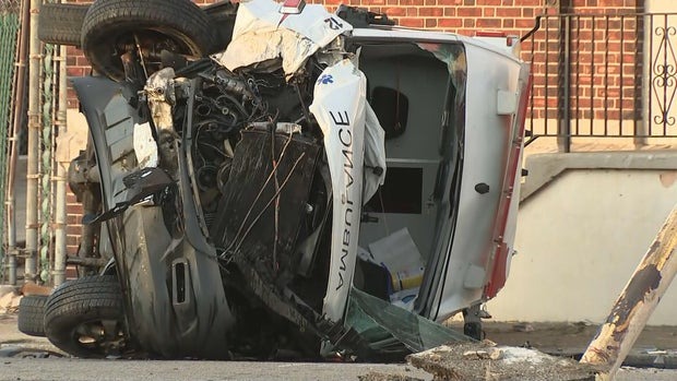 An infant has died following a serious crash involving an ambulance in Philadelphia.