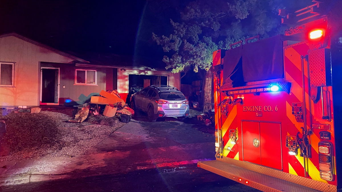 BREAKING OVERNIGHT: Bend family displaced after late Tuesday garage fire nearly reaches inside home