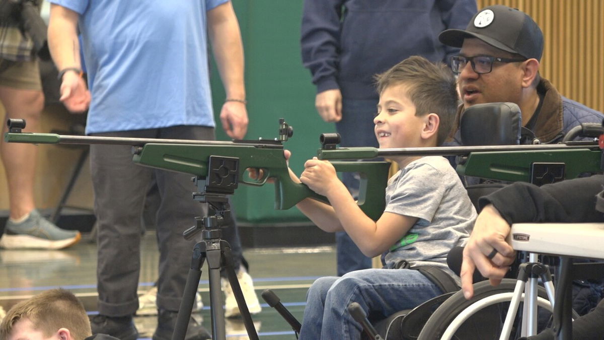 The Idaho Challenged Athletes Foundation hosts a curling and biathlon clinic