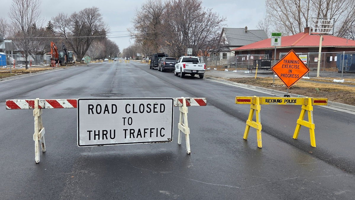 Rexburg Police close 1st S for SWAT training; Public advised to avoid area