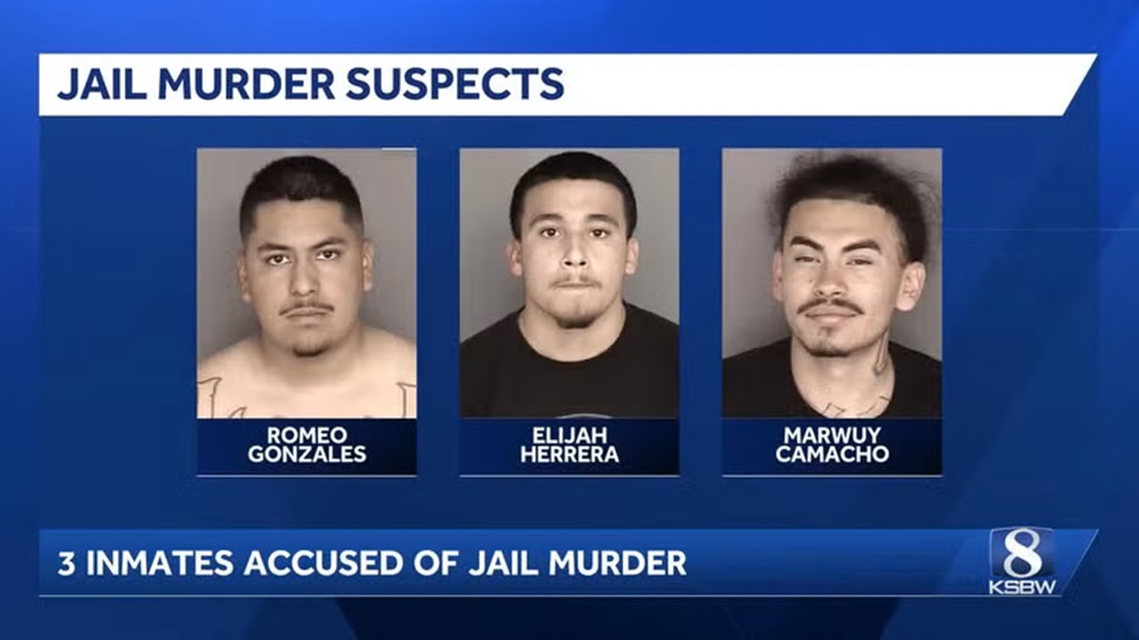 Sheriff's deputies say three fellow inmates are to blame for the deadly assault: Romeo Gonzales
