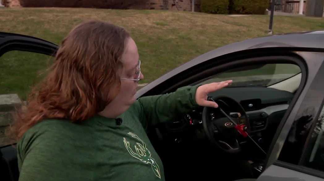 A Milwaukee Lyft driver