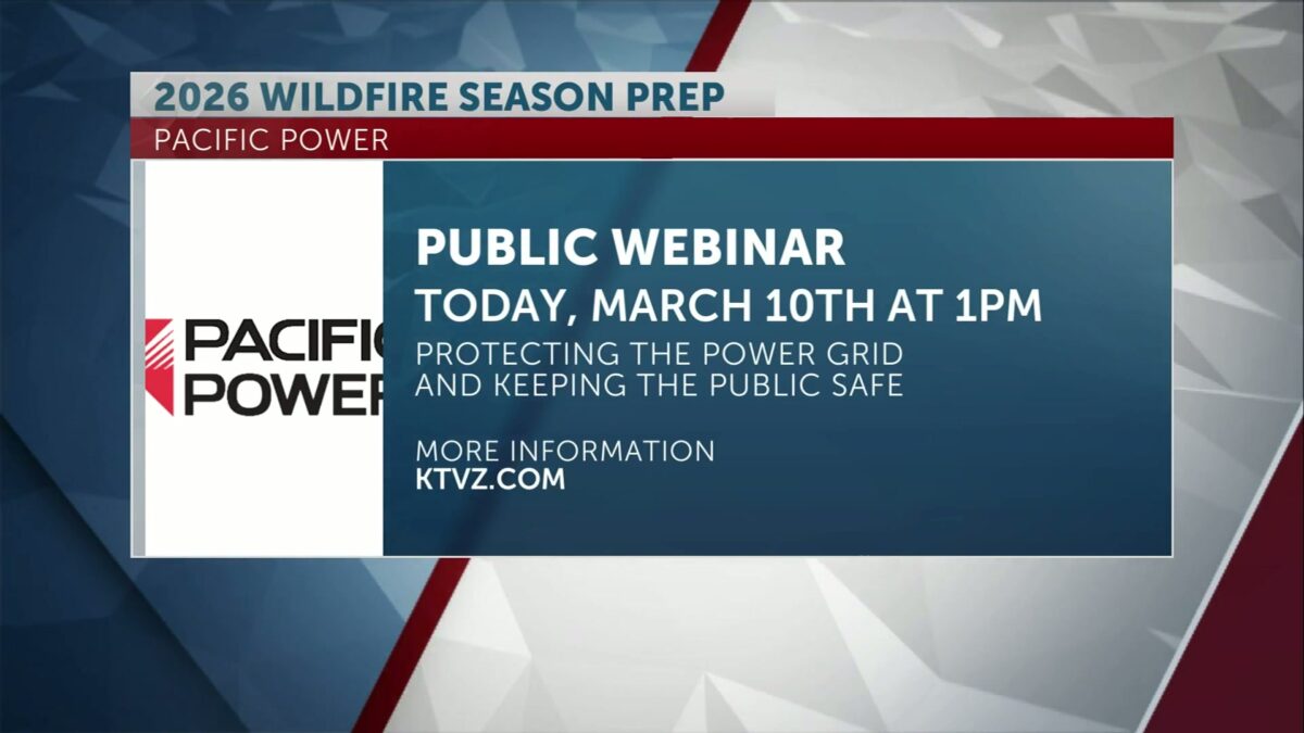 Webinar alert: Pacific Power shares wildfire mitigation strategies for 2026