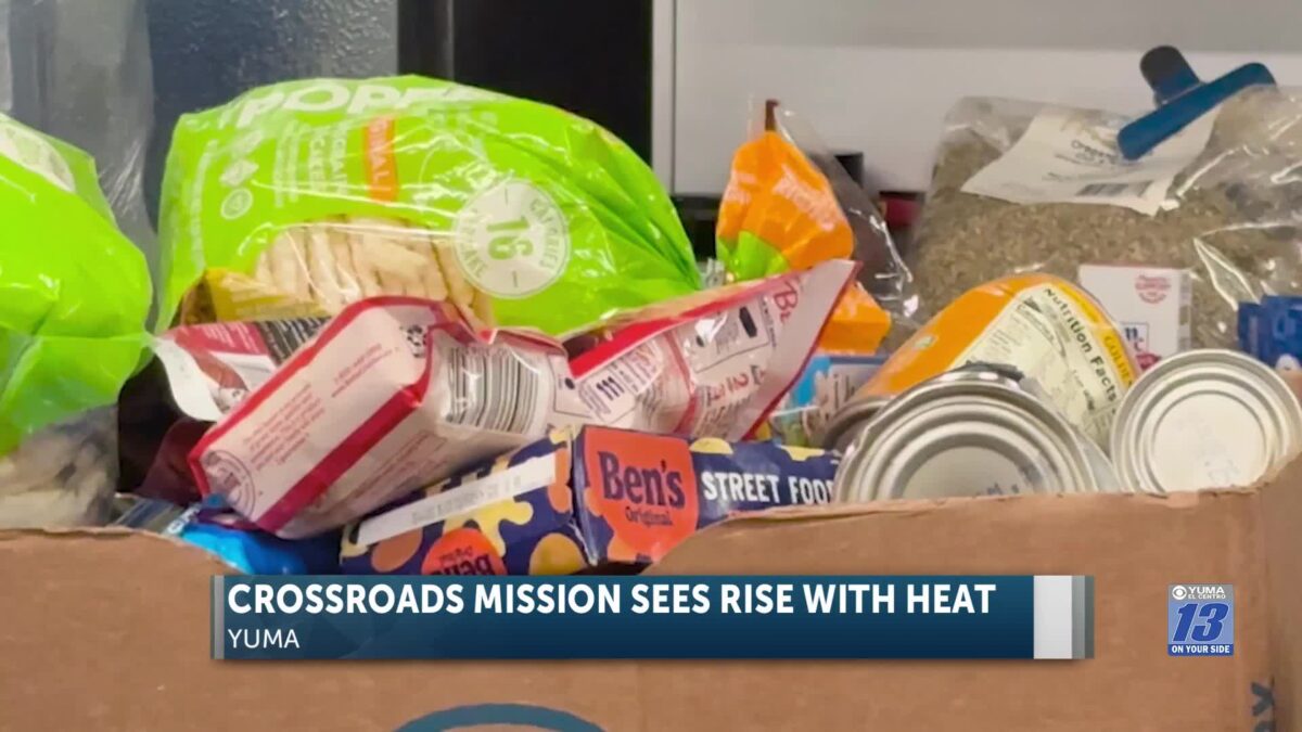 Crossroads Mission sees early increase with early rise in temperatures