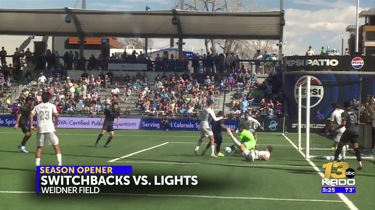 The Colorado Springs Switchbacks played their home opener on Saturday