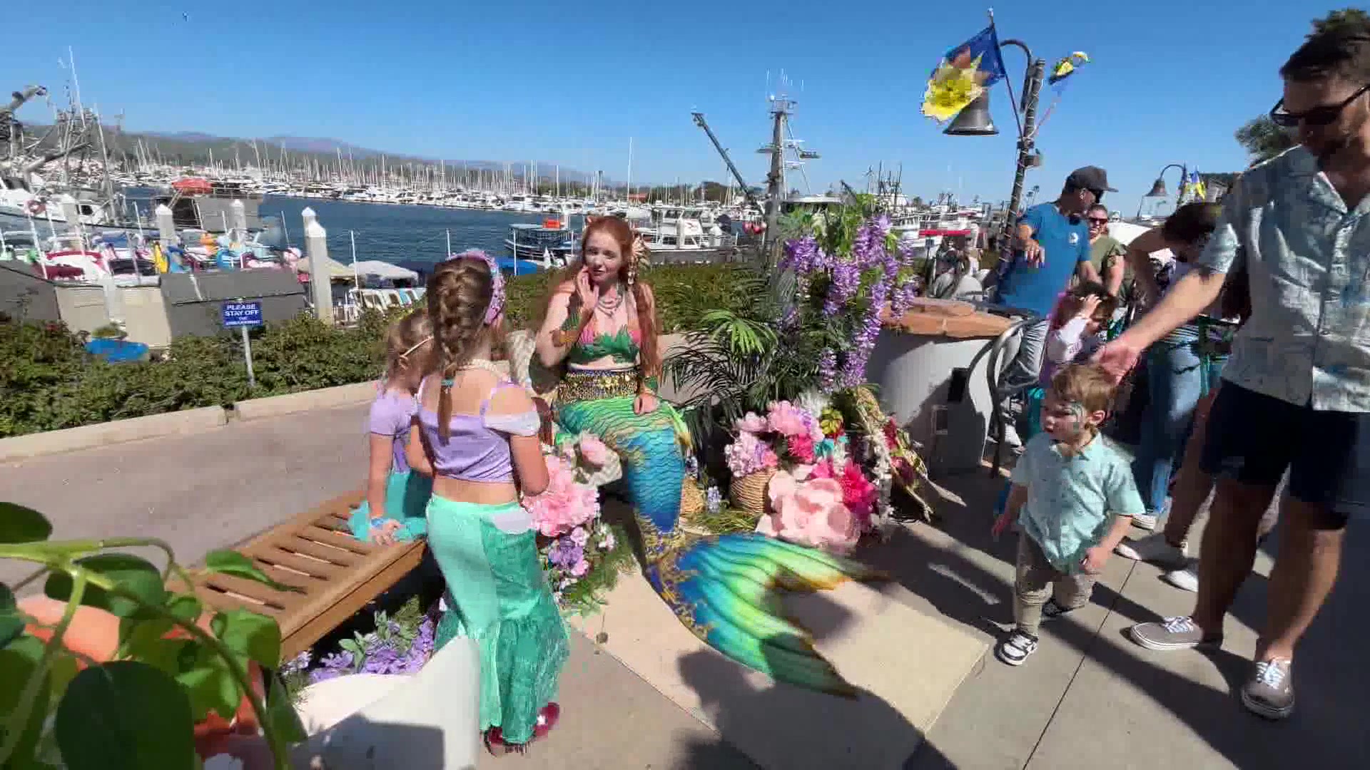Mermaid Month Swims into Ventura Harbor