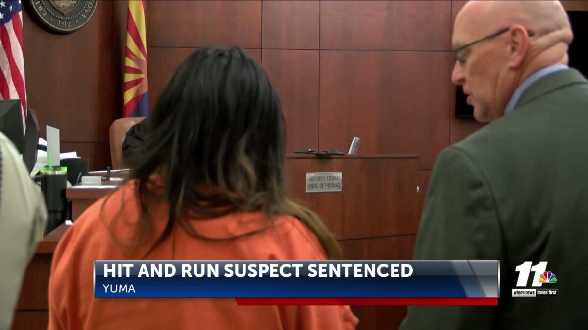 Woman accused of Yuma hit-and-run sentenced