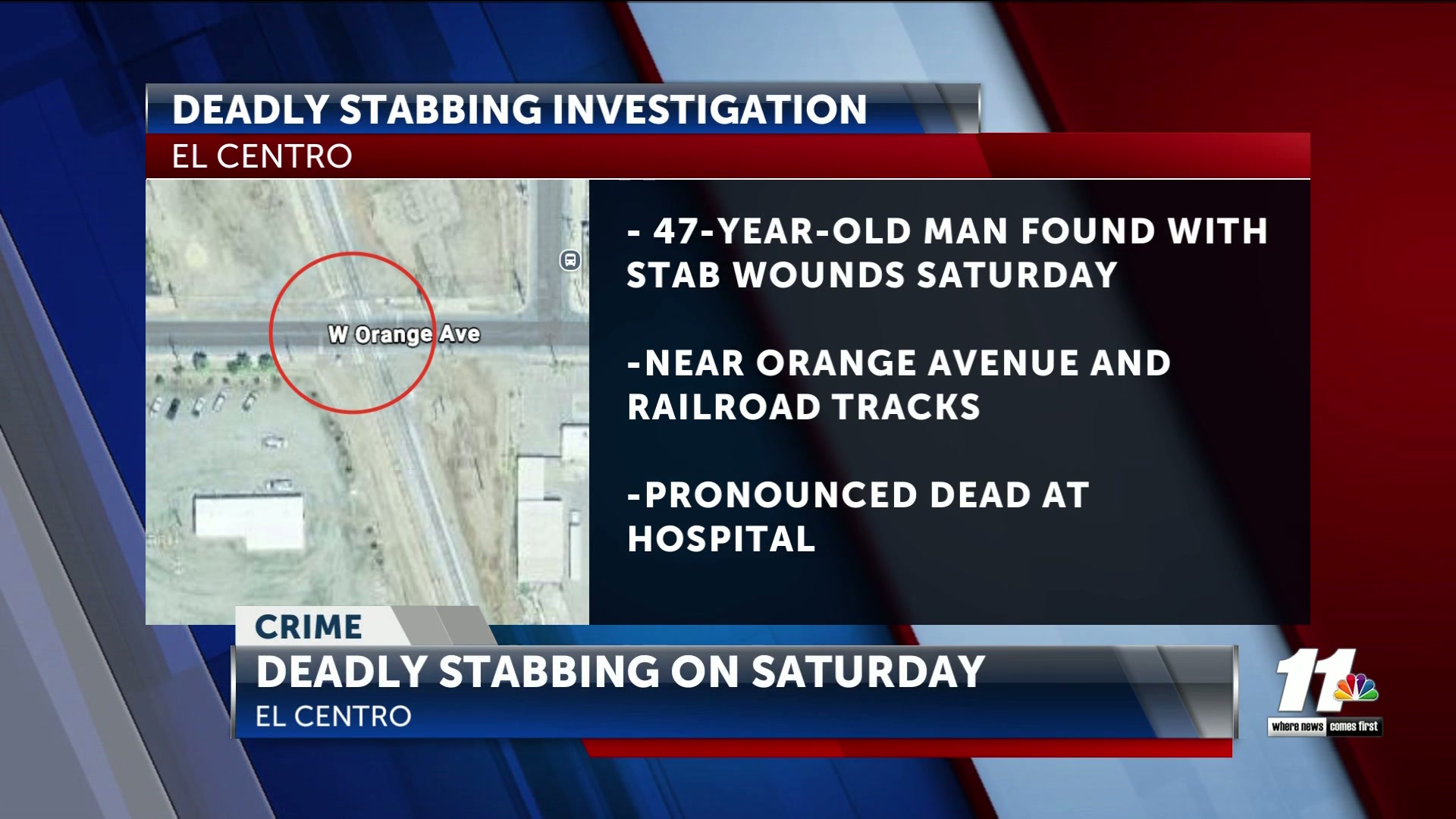 One dead after being stabbed