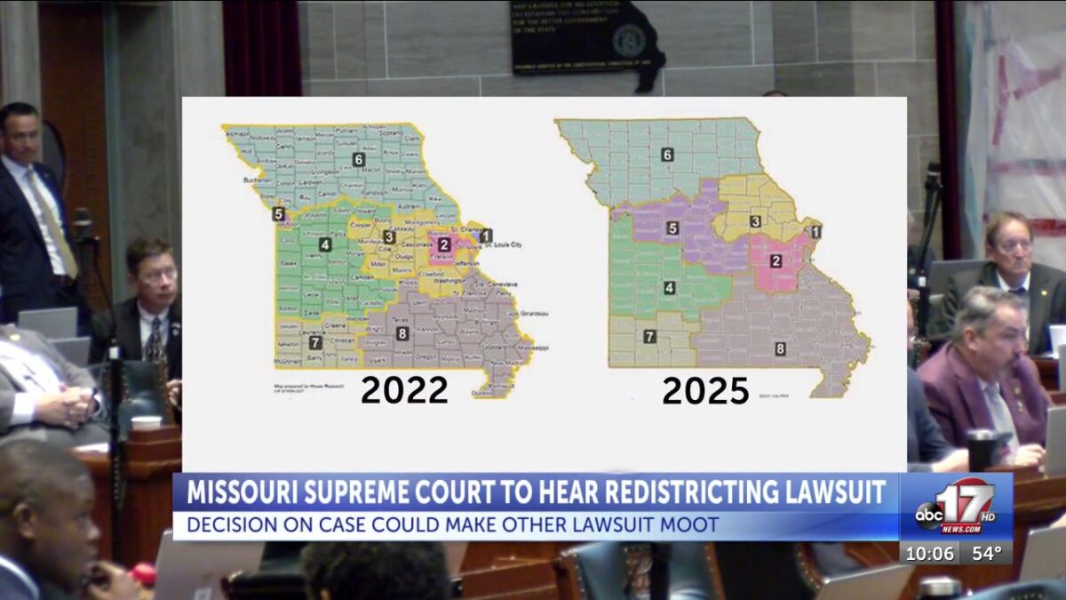 Missouri Supreme Court judge expected to hear  case that could give a clear answer on which congressional map is in place