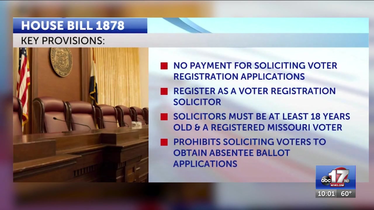 Missouri Supreme Court strikes down law restricting voter registration efforts