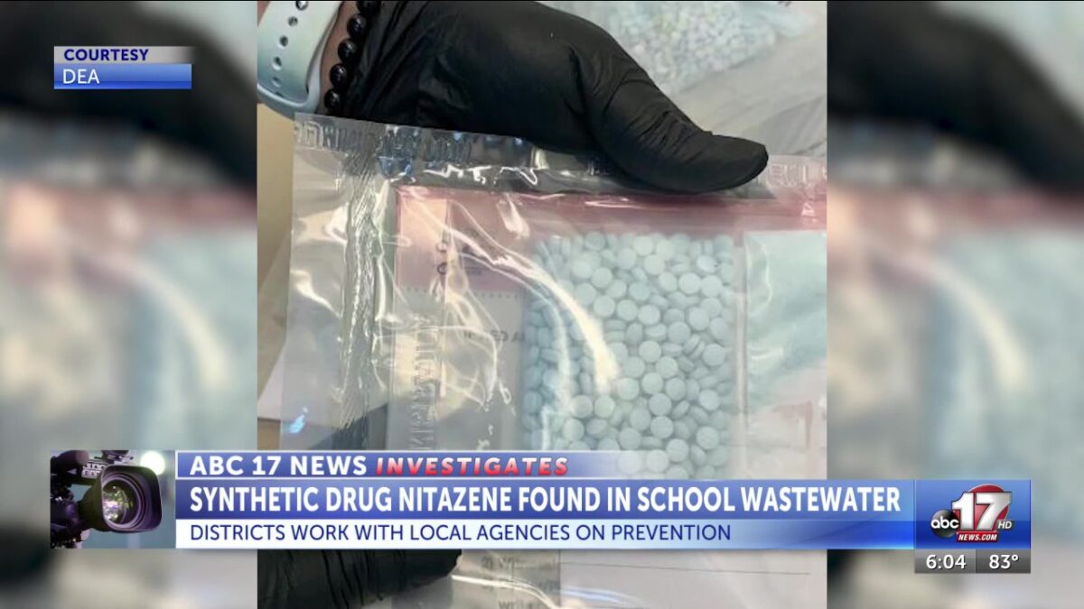 Local high schools work with health agencies following nitazene discovery in wastewater