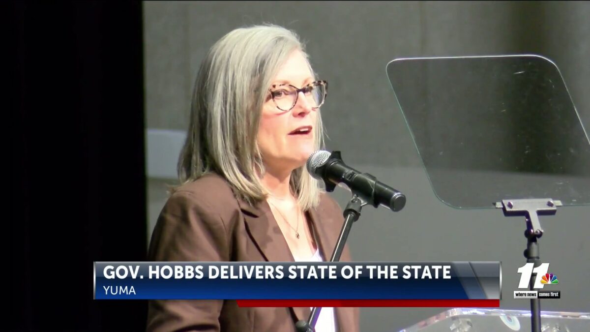 Gov. Katie Hobbs delivers State of the State address in Yuma