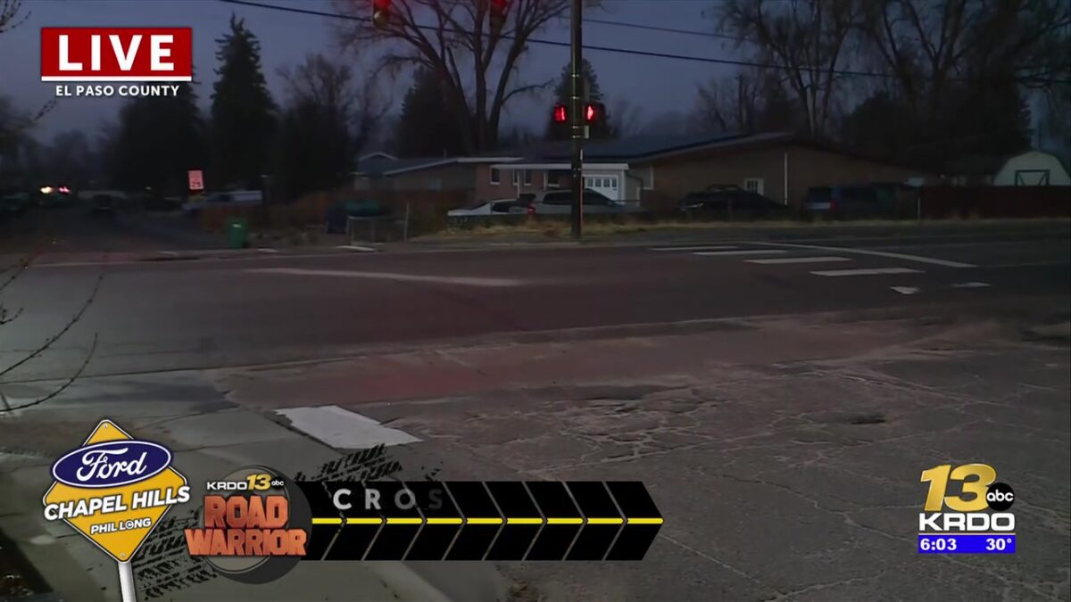 El Paso County updates progress on increasing safety at intersections & crosswalks