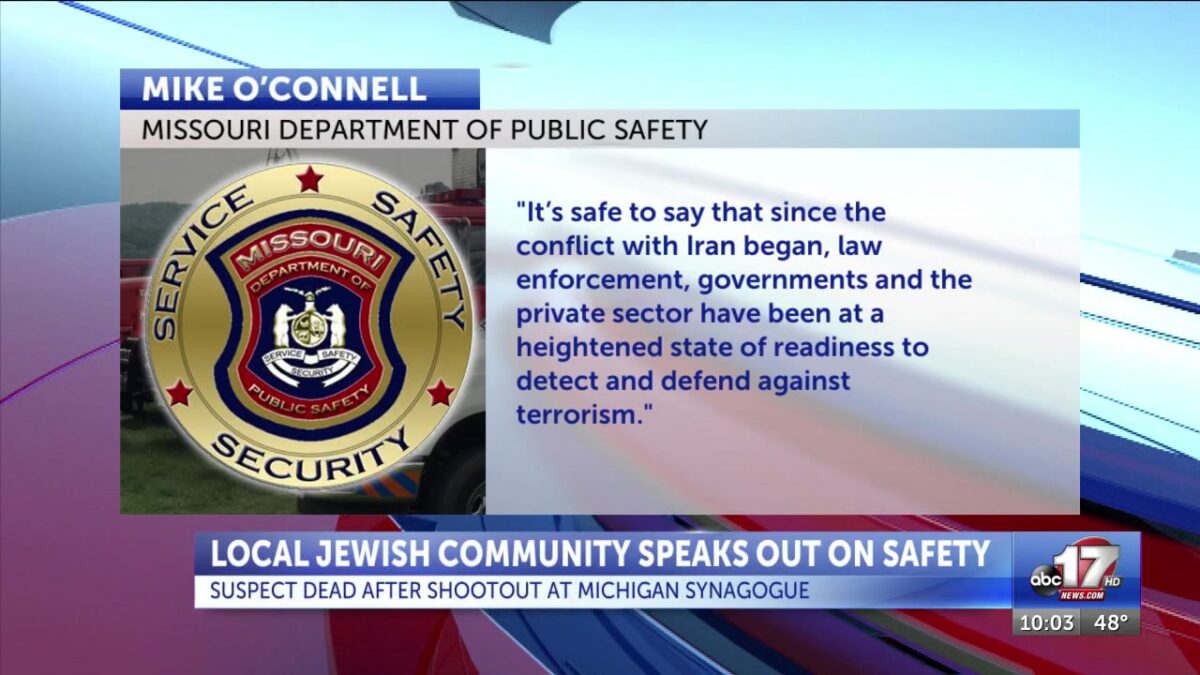 Attack on Michigan synagogue raises security concerns for Jewish communities in Mid-Missouri